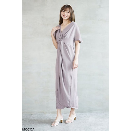 SILVIA CRINKLE DRESS - Dress Crinkle Kaftan Wanita Casual Murah