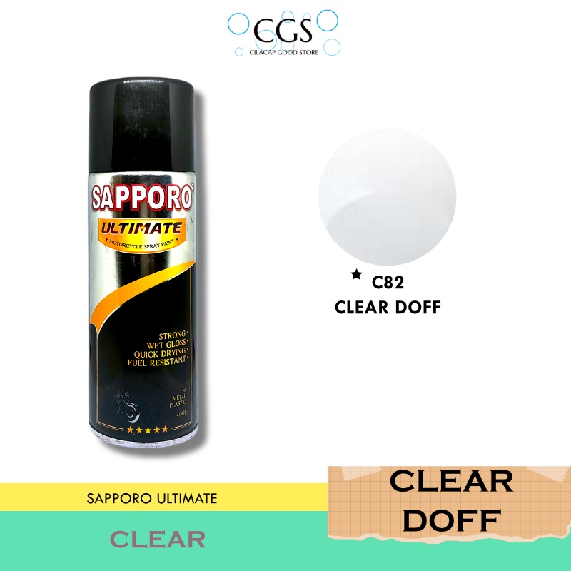 SAPPORO CLEAR DOFF C82 - sapporo c82 - clear doff sapporo -  klir doff sapporo - kler dop sapporo