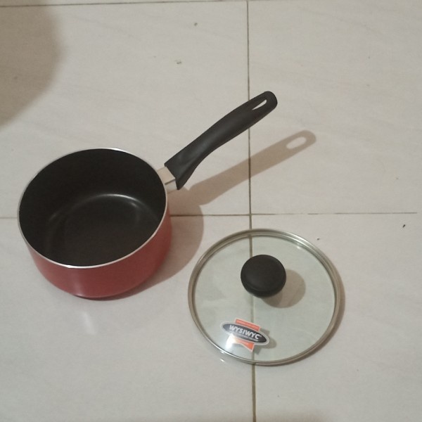 Panci Teflon Sauce Pan Tutup Kaca 16 cm Maxim Valentino VAL16SP