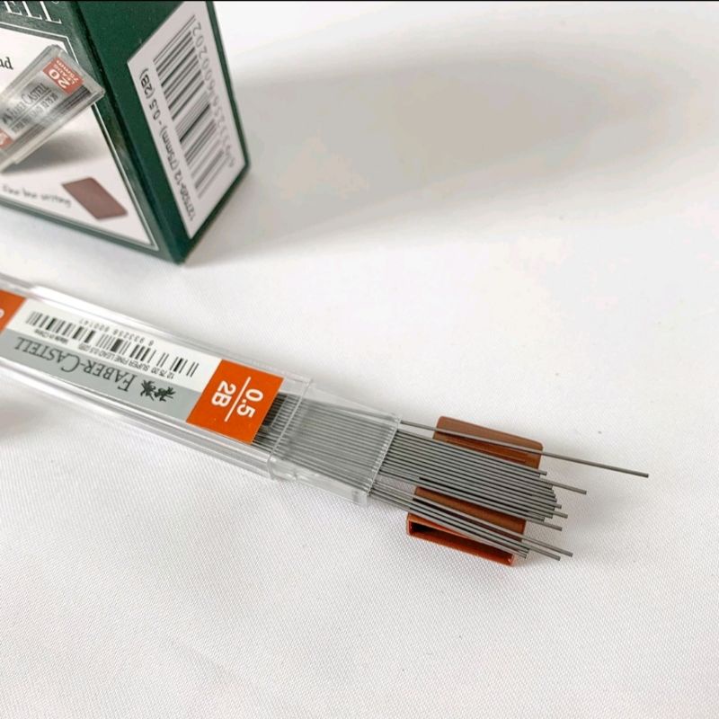 Refill Isi Pensil Mekanik 2B Lead Faber Castell 0.5 mm 75 mm