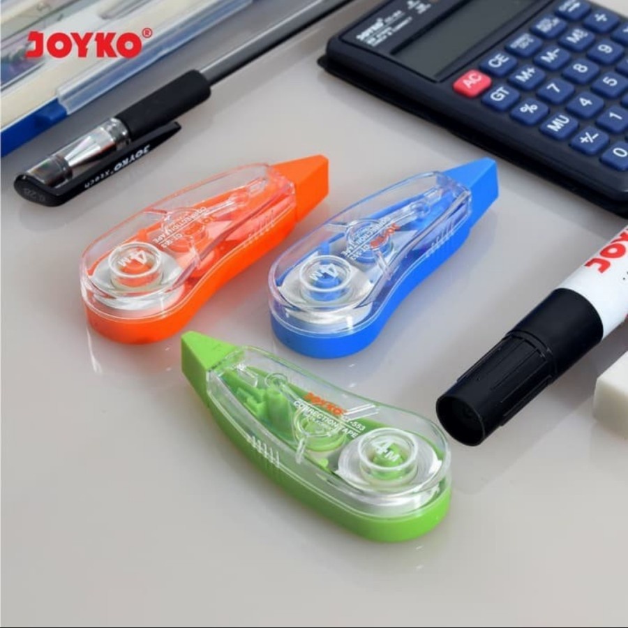

Correction Tape JOYKO Pendek CT553 4METER/Pita Koreksi Roll 4 METER