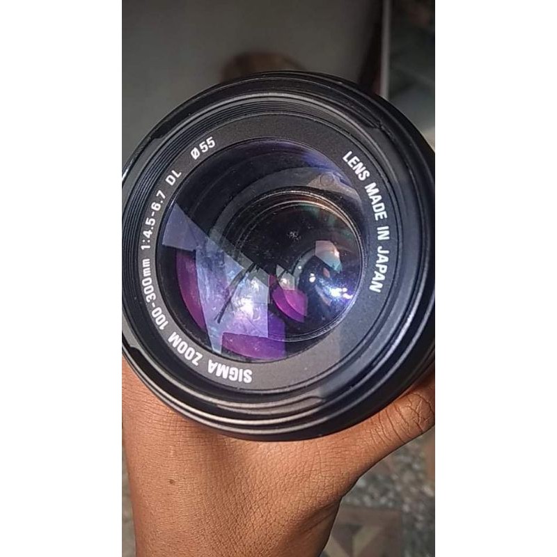 lensa sigma 100-300 for canon