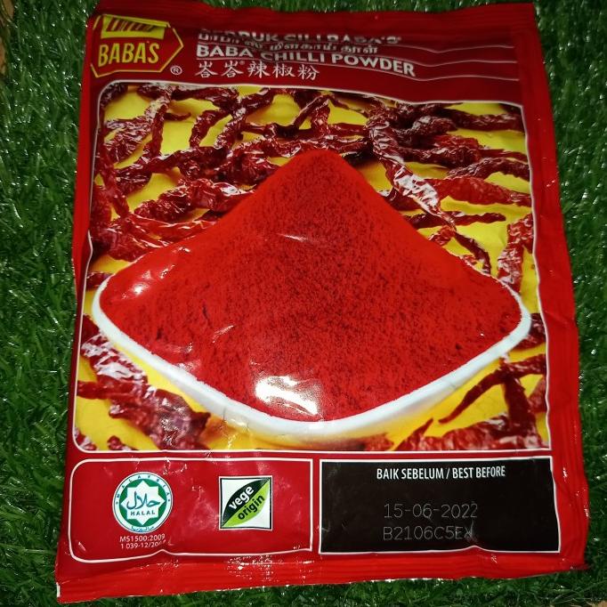 

[[COD]] Babas Chilli powder murah Bubuk cabai bubuk cabe TERBAIK Kode 518