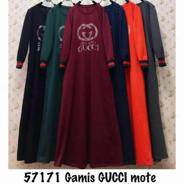 20 Inspirasi Gamis  Gucci  Import  Retai House