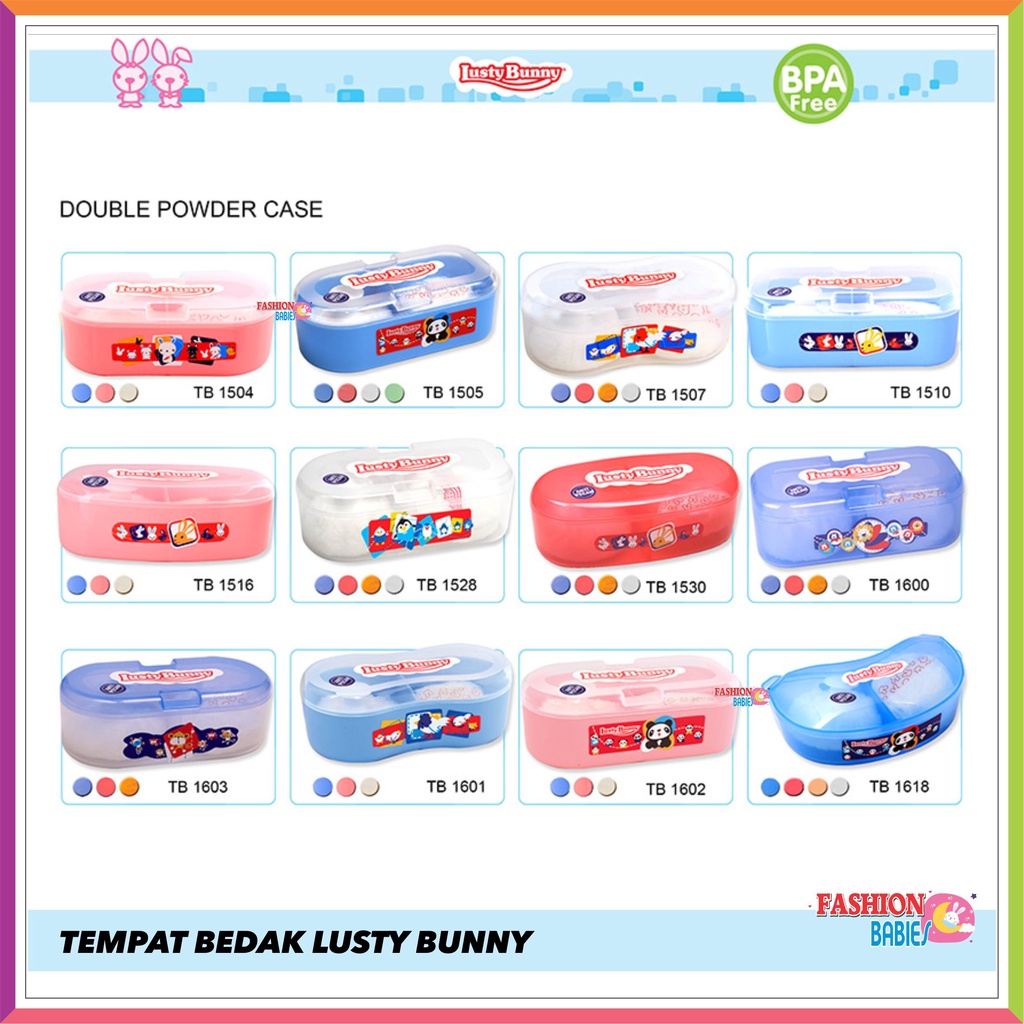 LUSTY BUNNY POWDER CASE | TEMPAT BEDAK LUSTYBUNNY