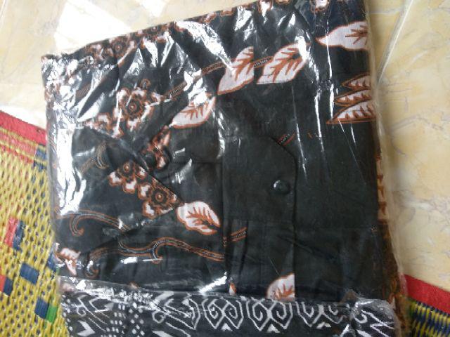 Bswart Batik Hrb026 Kenongo Hem Pendek Padi Pekalongan M L Xl Batik