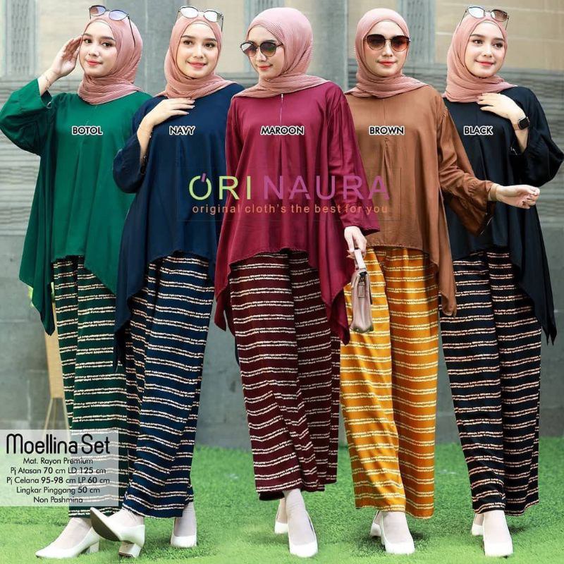 DASTER LENGAN PANJANG NEW ARRIVAL Setelan ONE SET Rayon Oversize CP Waka Kope Pecah Jumbo Fit XXXL-1