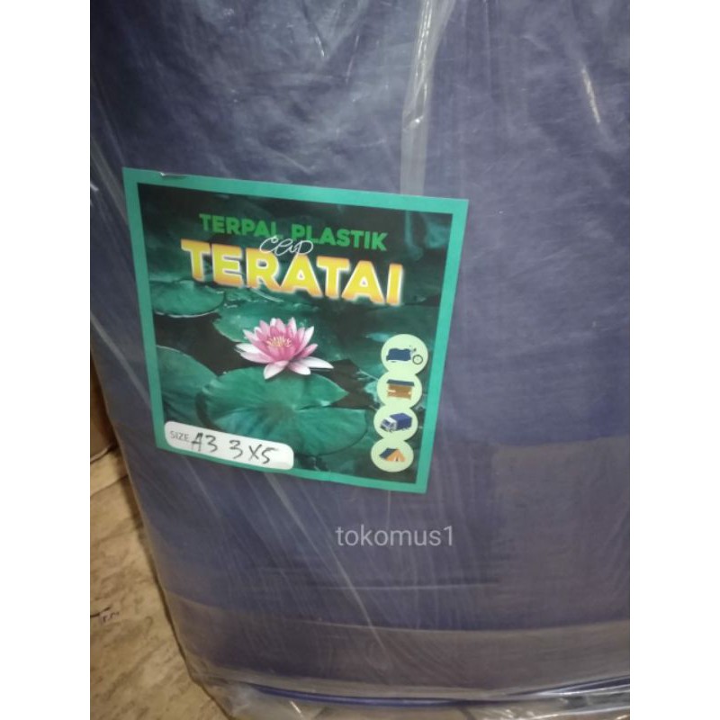 Terpal plastik 6 meter x 8 meter/ terpal plastik / terpal tenda / terpal kolam A3