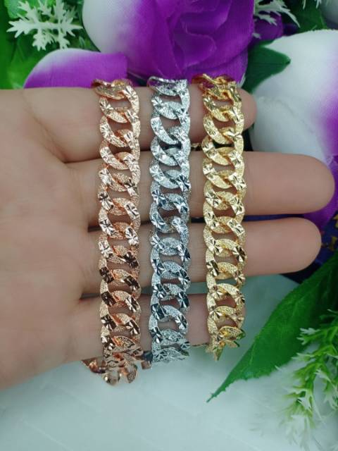 Gelang Xuping sisik naga 01 (kecil lebar 11mm)