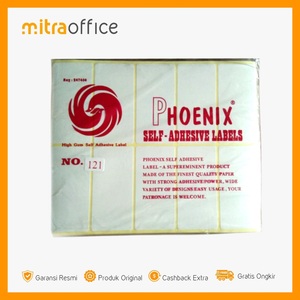 

STIKER LABEL PUTIH POLOS BERMACAM UKURAN