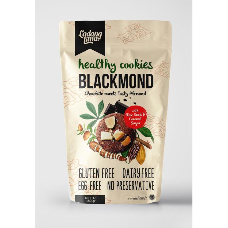 

Dwpt Ladang Lima, Gluten Free Blackmond Cookies (180 Gr) Qyqi