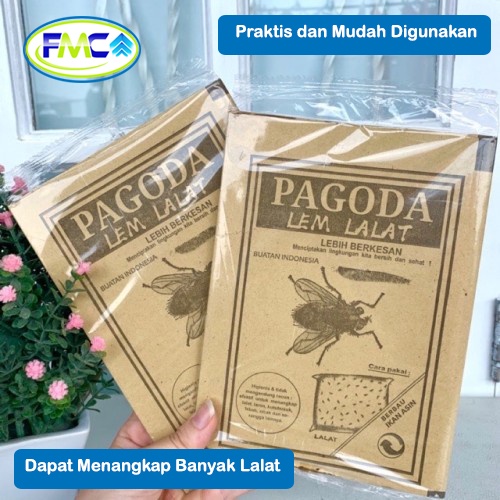 Lem Lalat Kertas Super Lengket Perangkap Ampuh Praktis 10 Lembar Pembasmi Hama Kecoa Cicak Kutu Busuk Laron