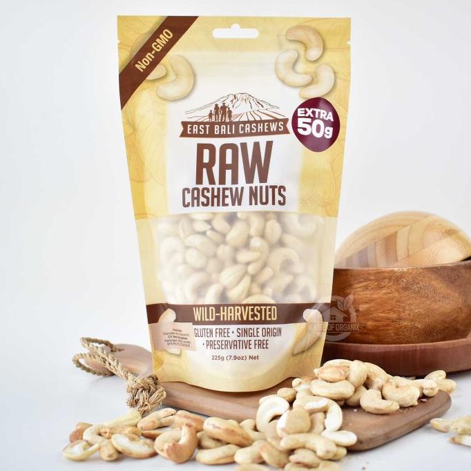

East Bali Cashews Raw Cashew Nuts 225 Gr