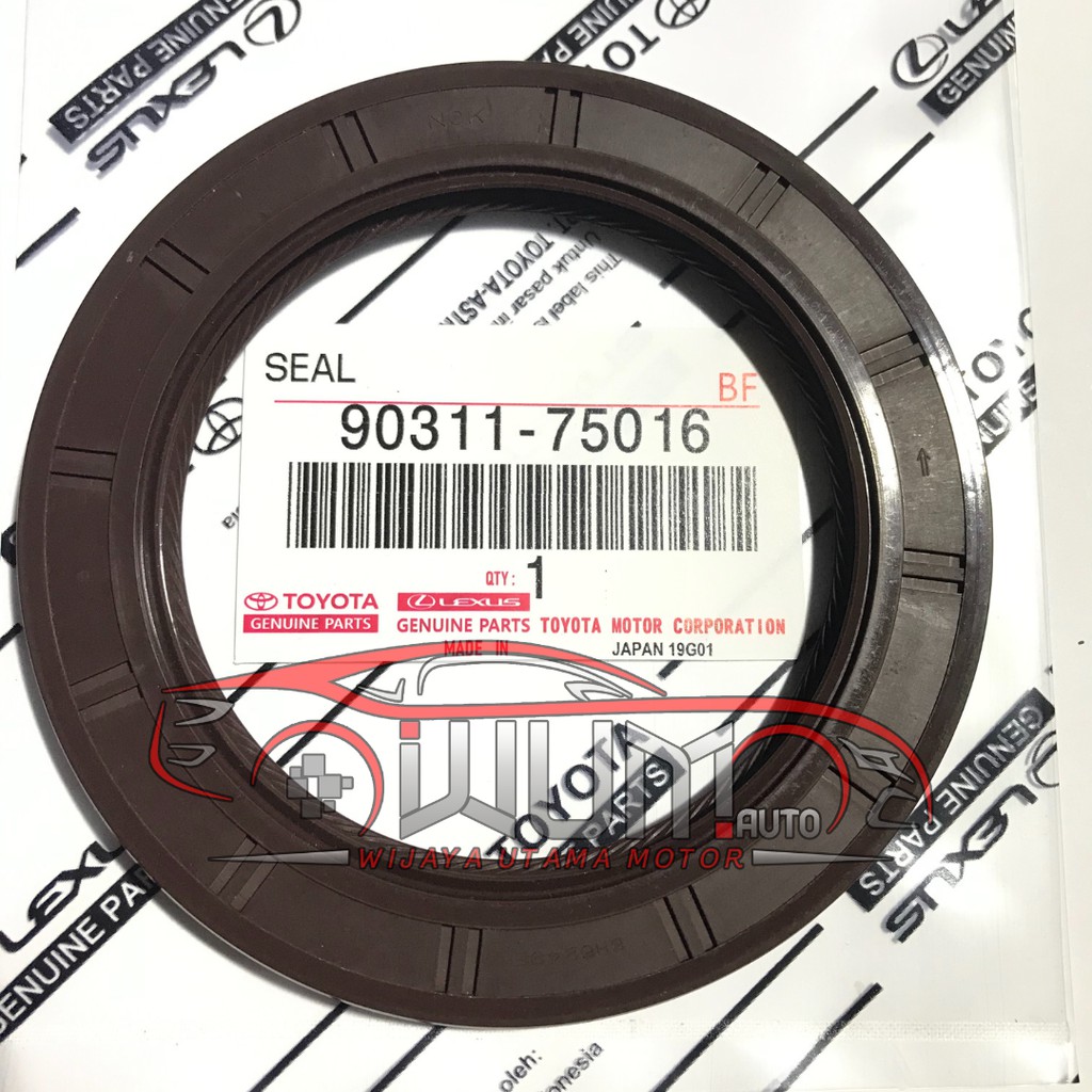 OIL SEAL CRANKSHAFT REAR SIL AS KRUK BELAKANG YARIS VIOS OLD 1NZ