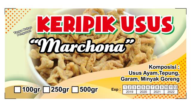 

Keripik usus Ayam renyah by marchona