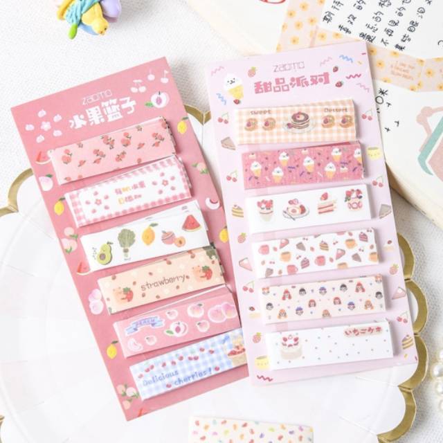 

stucky snack shop series cute diary journal flakes