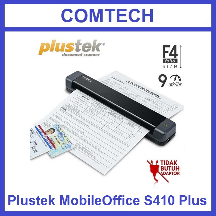 Plustek MobileOffice S410 Portable Scanner