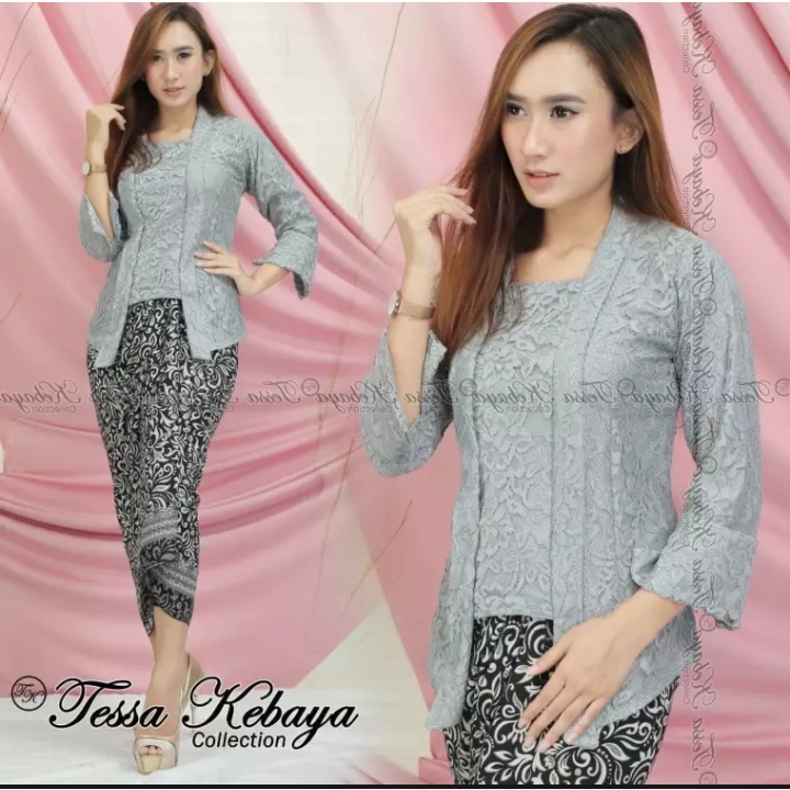 COD SETELAN kebaya brukat modern 2021 Atasan kebaya brukat kutu baru atasan kebaya wanita atasan keb