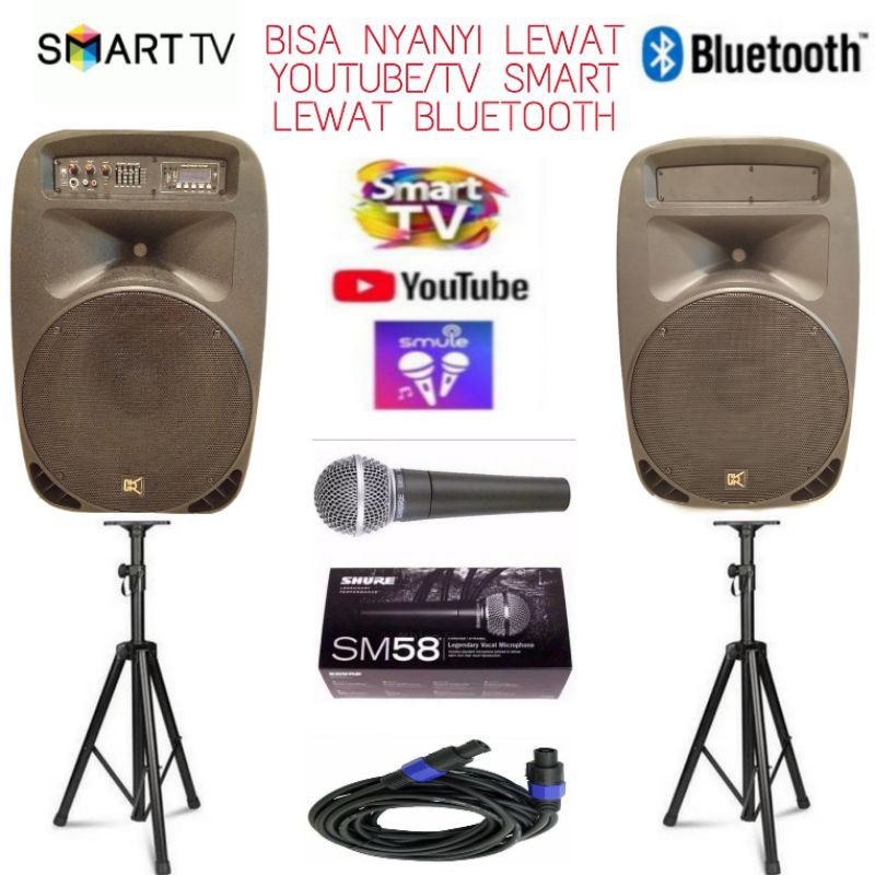 PAKET SOUND CVR PROFESIONAL AKTIF 15 INCH 600 WATT