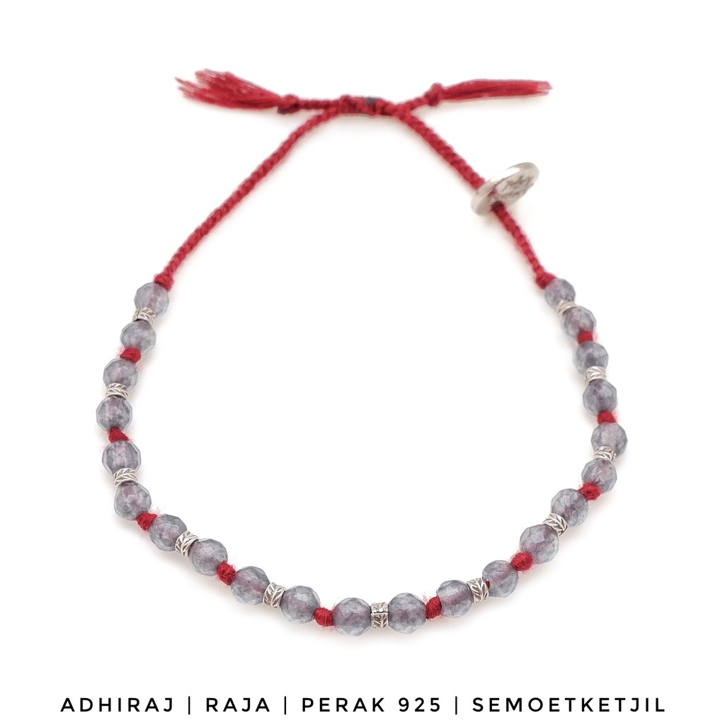 

Semoet Ketjil Gelang Adhiraj Perak 925 Batu Agate Boho Special Edition