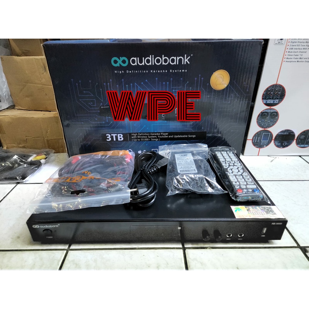 karaoke player audiobank ab3000 audiobank ab 3000 3tb