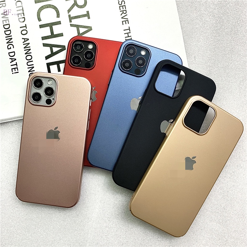 Casing Hard Case PC Frosted Ultra Tipis Untuk Iphone 11 Pro Max 12mini 13mini 12pro 13pro 11promax 12promax