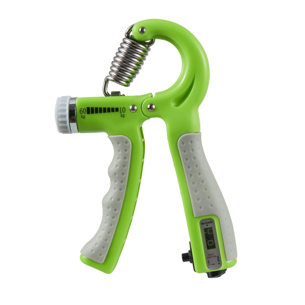 Lanfy Counting Hand Gripper Pinch R-Shape Adjustable Muscle Training Forearm Berolahraga Penguat Jari Gym Trainer Fitness Alat Pelatihan Otot Pergelangan Tangan Penguat Gripper