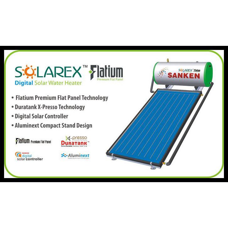 PEMANAS AIR TENAGA SURYA / MATAHARI 130 LITER SANKEN SWH F 130 P