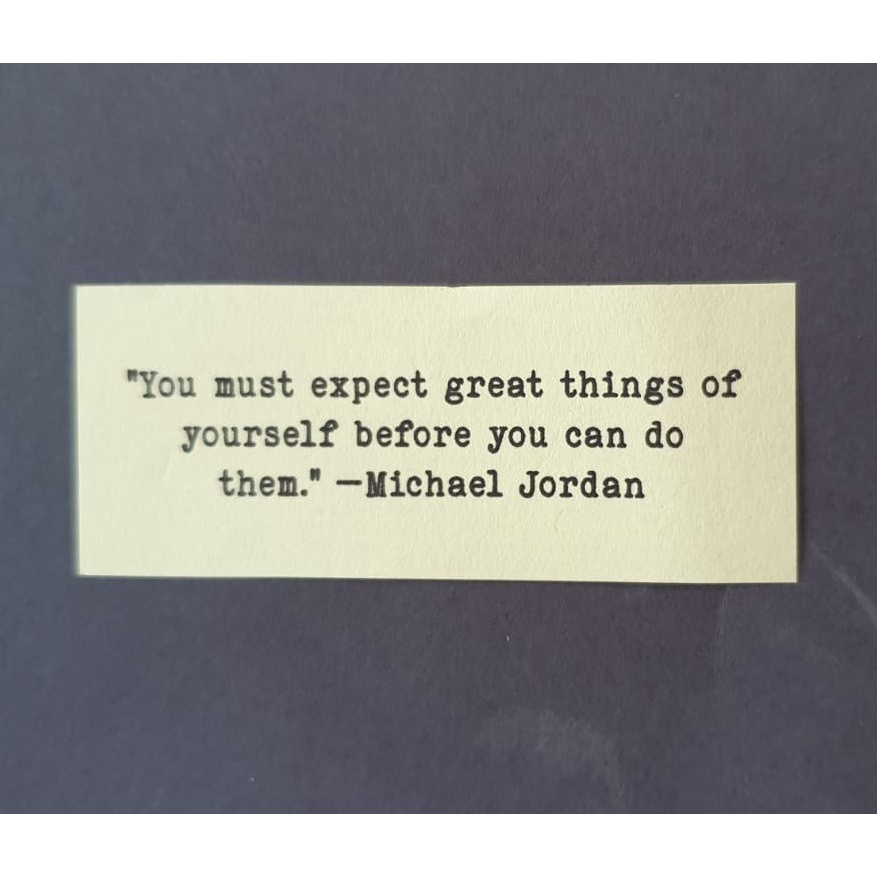 Vintage Quotes Paper for Journal Deco - Big Writers Series (10pcs)