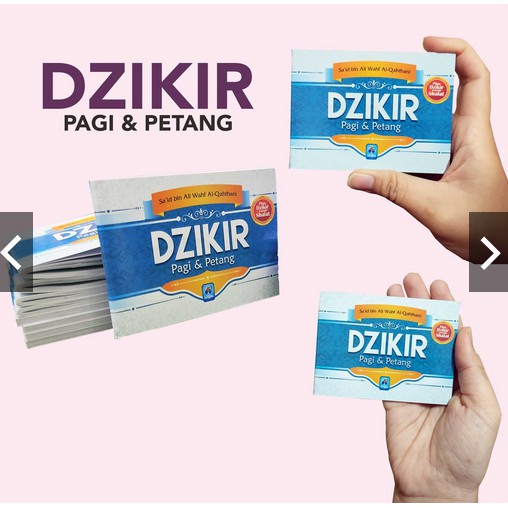 Buku Dzikir Pagi Petang /Zikir Pagi Dan Petang/Termurah Pustaka Arafah Al Matsurat-2