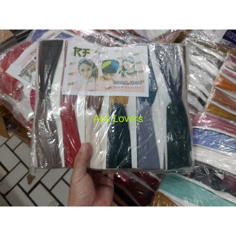 bandana silang warna/bando silang warna murah