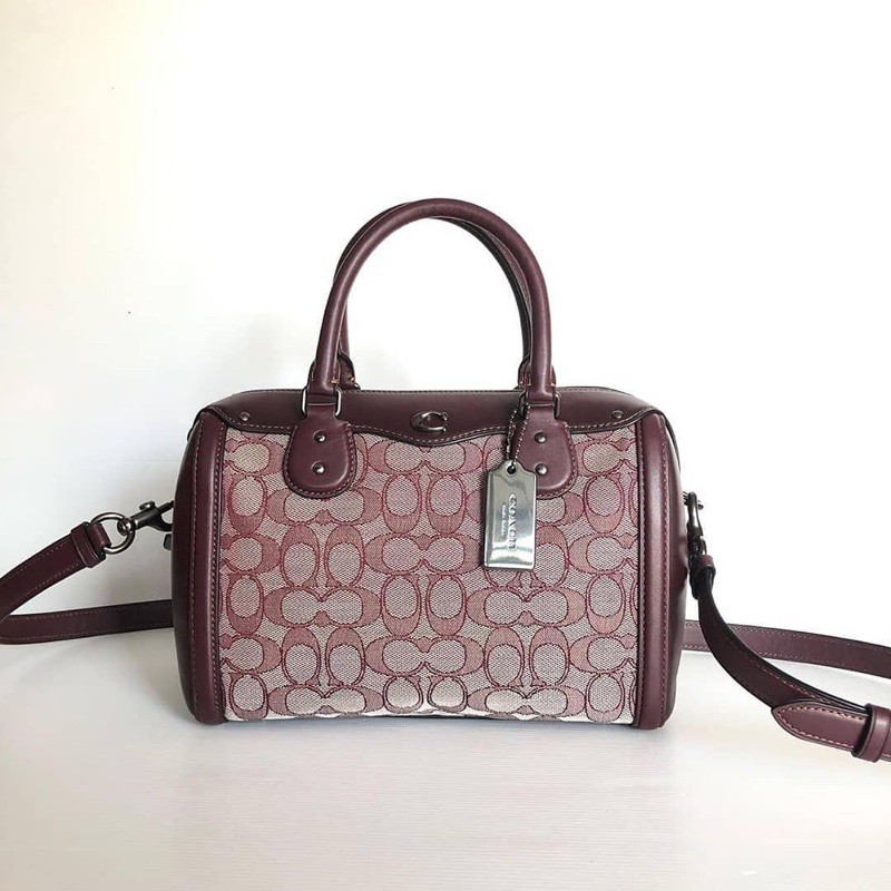sale - coach bennet ivy ivie raspberry crossbody bennett