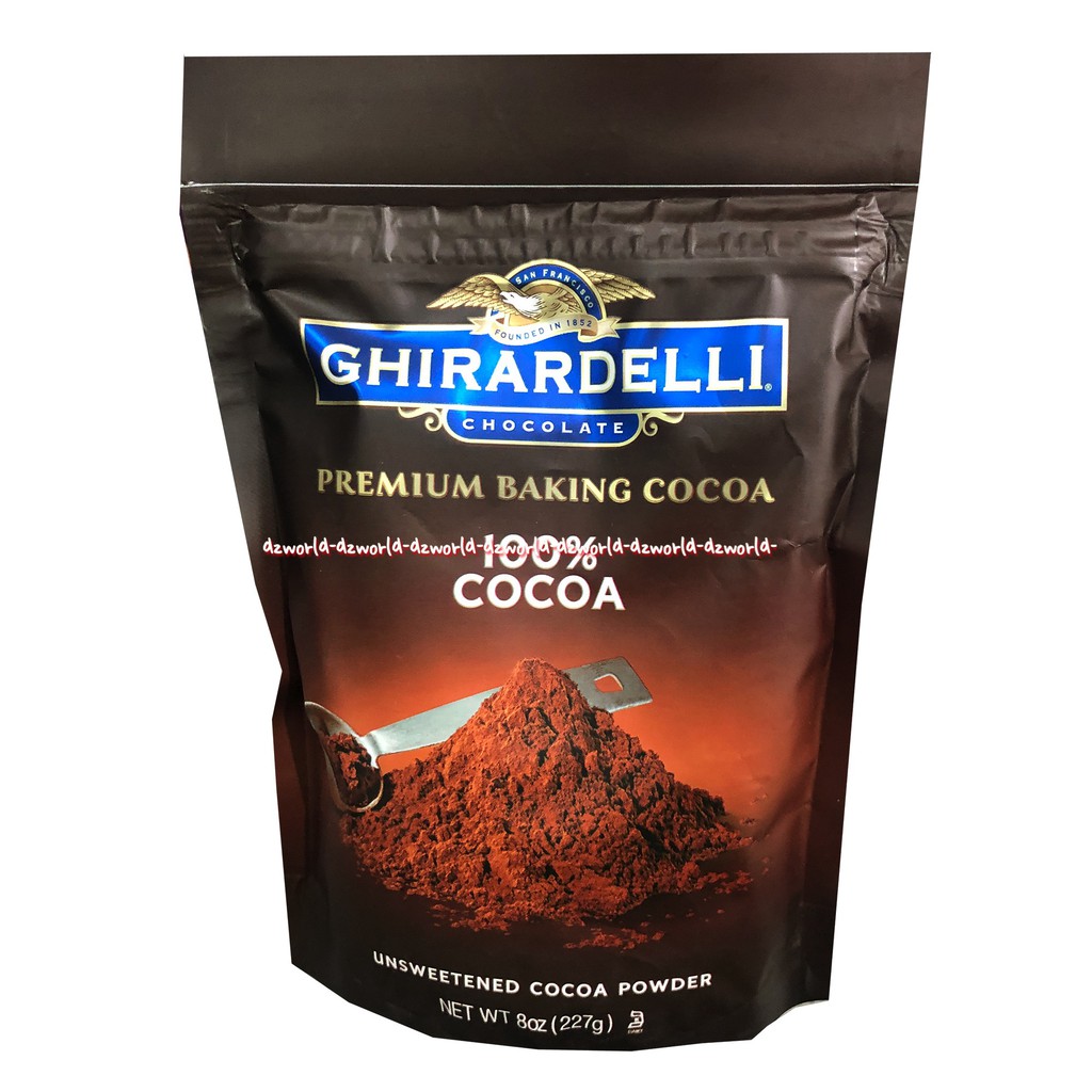 Ghirardelli Chocolate Premium Baking Cocoa 100% Cocoa 227gr