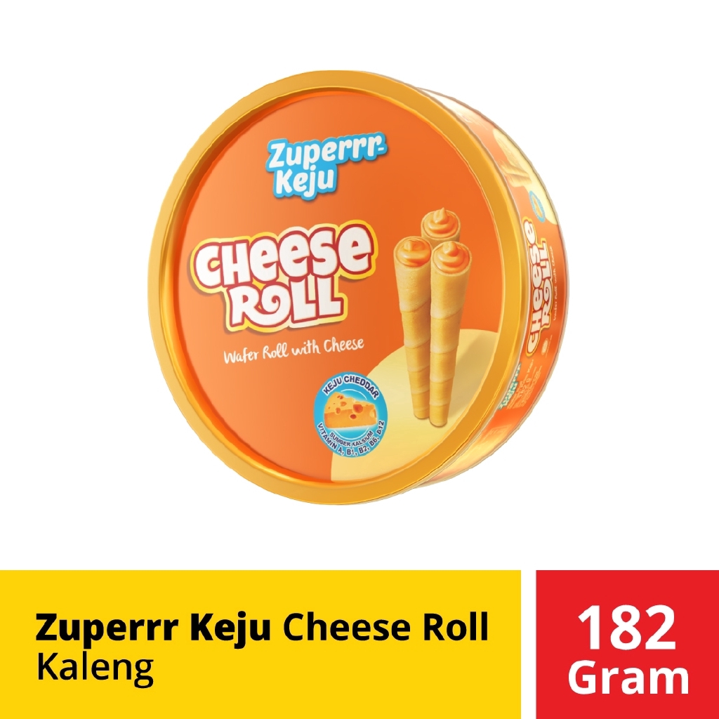 Zuperrr Keju Cheese Roll 182 Gr | Shopee Indonesia