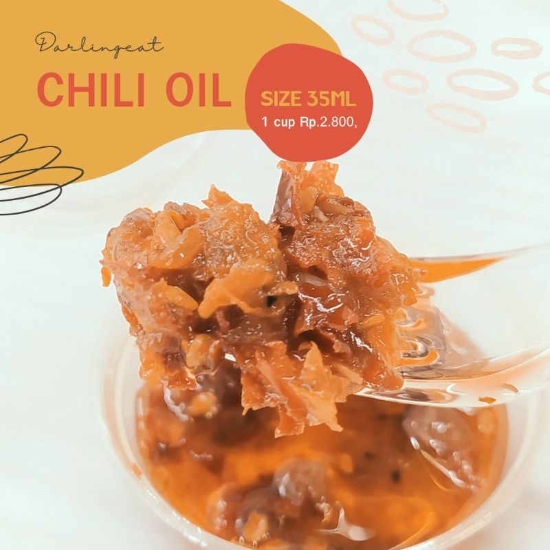 

Chili Oil Darlingeat [PREMIUM, 100% CABAI ASLI BUKAN BUBUK]