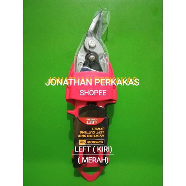 gunting baja ringan krisbow merah gunting baja ringan krisbow kiri gunting seng serbaguna krisbow