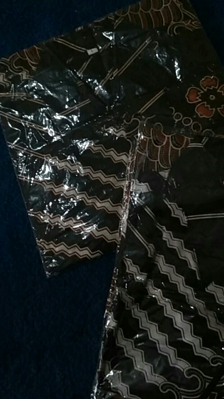 Batik Couple Gamis Maura Couple - Sania Ruffle Batik Couple Ori Ndoro Jowi Dnt Garansi Termurah