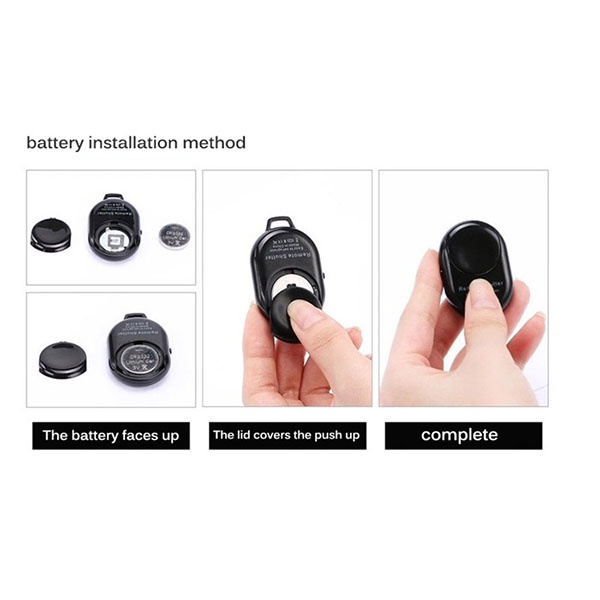 Remote Bluetooth Shutter / Remote Buetooth Kamera HP Selfie / Remote Shutter Camera For Android Ios / TV-28