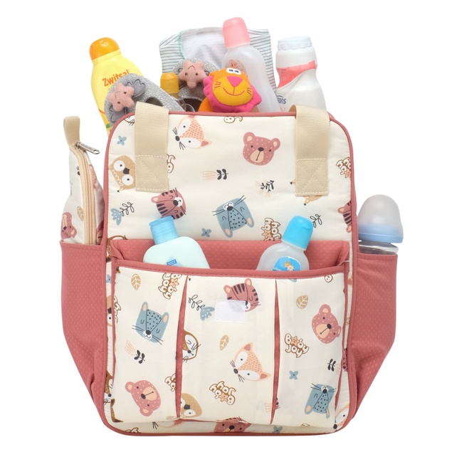 Baby Joy Tas Bayi Besar Ransel Model Annelo Multisaku + TBS Little Forest Series