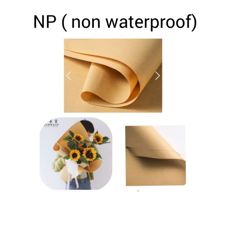 

Kertas Vintage / Kraft Paper / Kertas coklat/ kertas samson/ kertas bunga NP