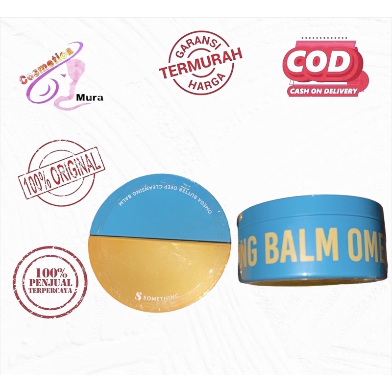 [ pembersih make up ] somethinc cleansing balm - somethinc Omega Butter Deep Cleansing Balm Original