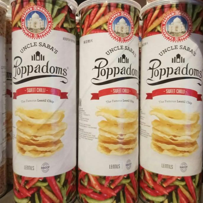 

=+=+=+] Uncle Saba'S poppadoms Sweet Chili 70 gr