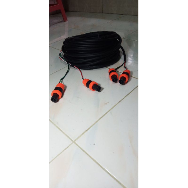 kabel speaker isi 4 panjang 20m