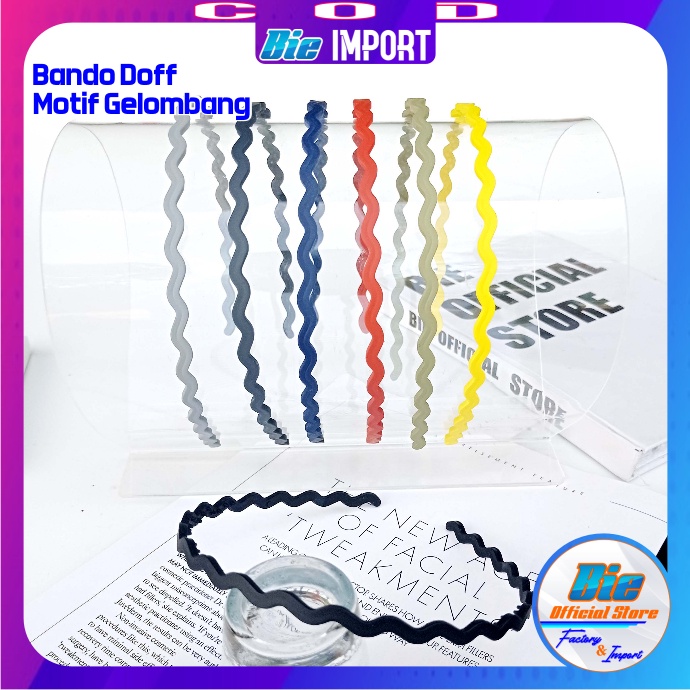 Bando Doff Motif Gelombang Premium Impor Best Seller