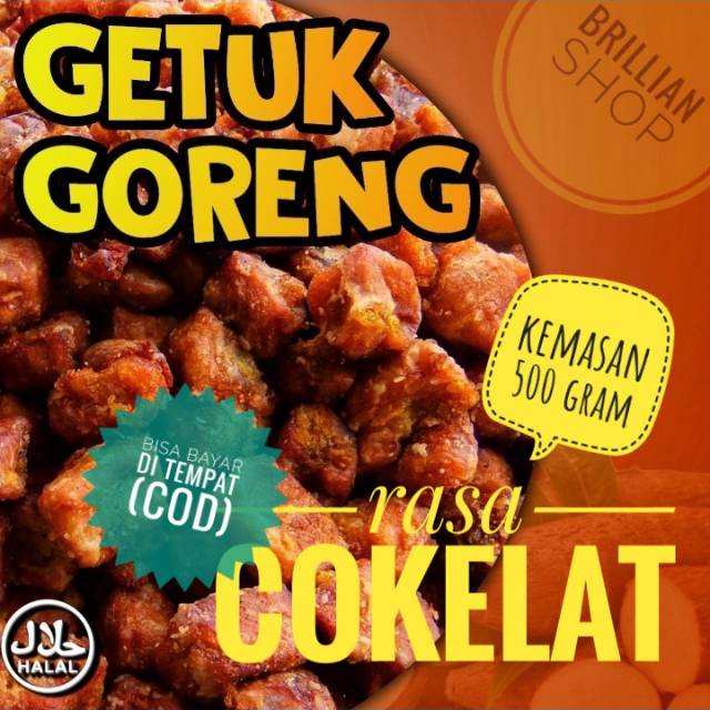 

Getuk Goreng Sokaraja Rasa Cokelat 500 Gram