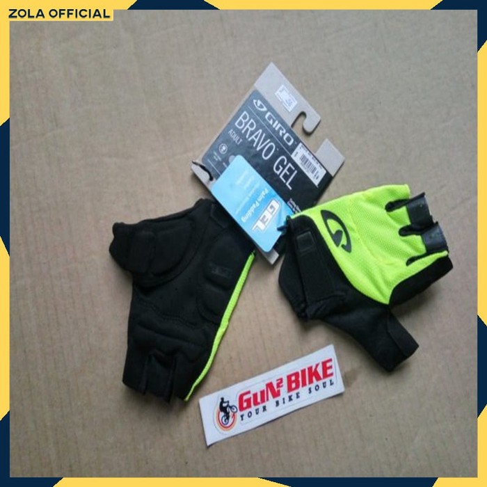 

Giro Bravo Gel Black HI Yellow M. Kode Barang 5824