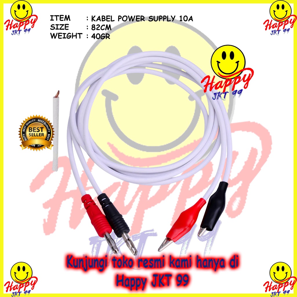 KABEL POWER SUPPLY OSS TEAM 10A KABEL CATU DAYA 10 AMPERE ORIGINAL