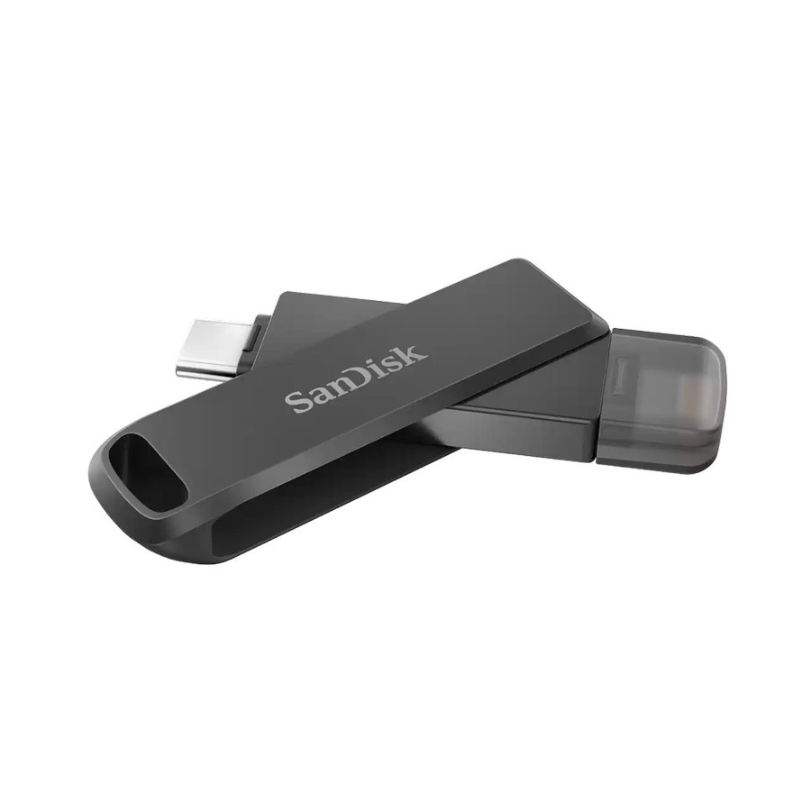 Flashdisk 64 GB | SanDisk iXpand Flash Drive Luxe For Lightning &amp; Type-C 64Gb - Original Garansi Resmi