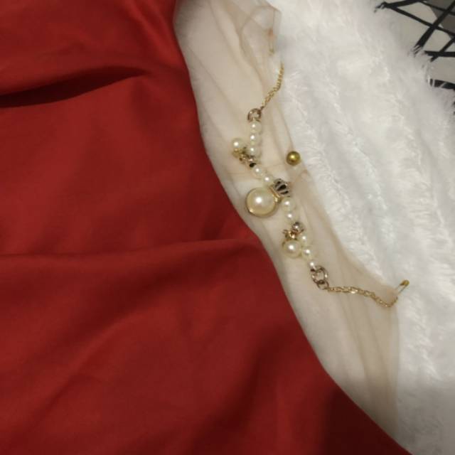 Dress pesta gaun pesta dress merah party dress