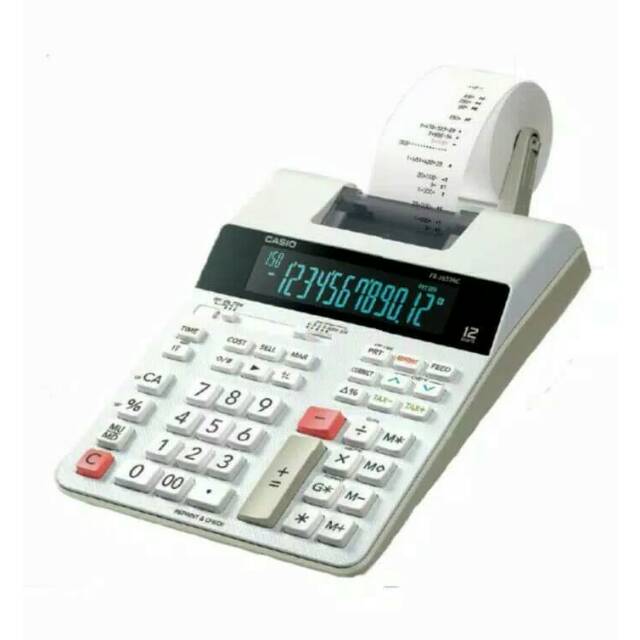 

RECOMMENDED!! CASIO FR-2650RC PRINTING CALCULATOR / KALKULATOR PRINT FR-2650RC